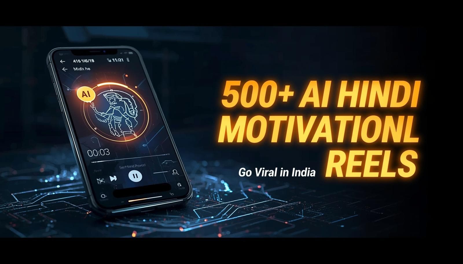 500+ AI Hindi Motivational Reels Bundle – Viral Success & Mindset Content Pack screenshot 2