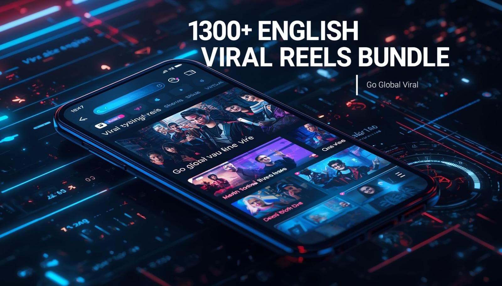 1300+ English Viral Reels Bundle – Motivation, Business & Trending Content Pack screenshot 1