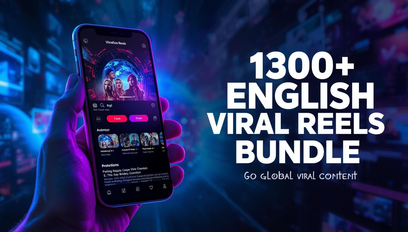 1300+ English Viral Reels Bundle – Motivation, Business & Trending Content Pack screenshot 3