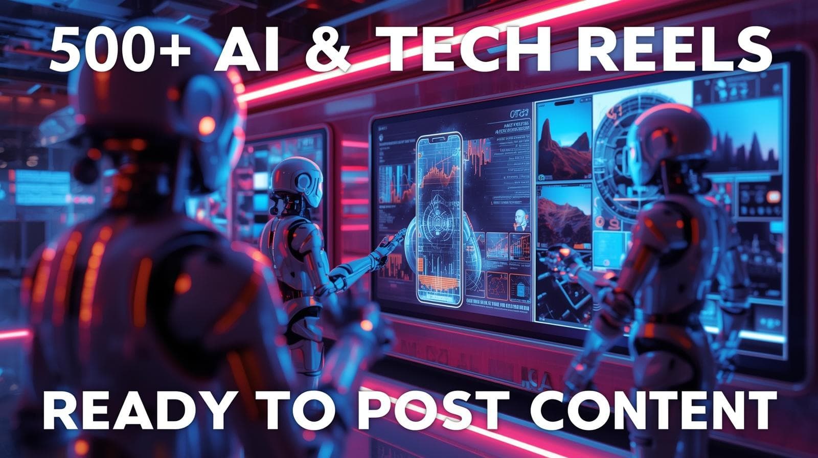 500+ AI & Tech Viral Reels Bundle โ Ready-to-Post Content for Instagram, TikTok & Shorts