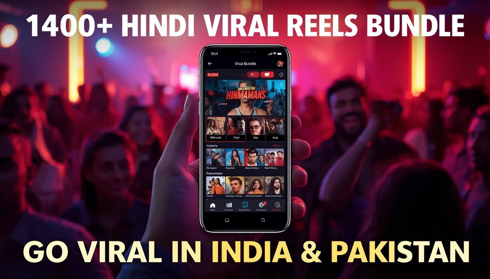 1400+ Hindi Viral Reels Bundle โ Motivation, Comedy & Trending Content Pack